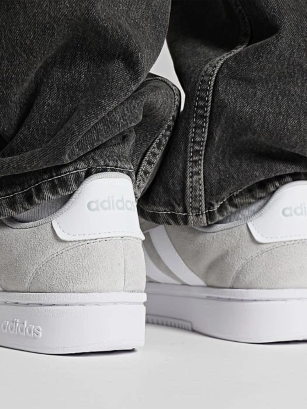 NEW Adidas Grand Court Alpha Women's Sneaker Skater Suede Shoes Retro Cloudfoam - Picture 11 of 14